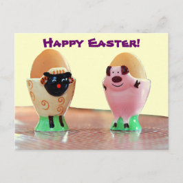 Festiva Postal de los portadores de huevos de Pascua