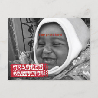 Festiva Postal de los saludos de las estaciones