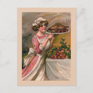 Festiva Postal de moda "Feliz Día de Acción de Gracias"