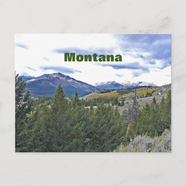 Festiva Postal de Montana (Anverso)