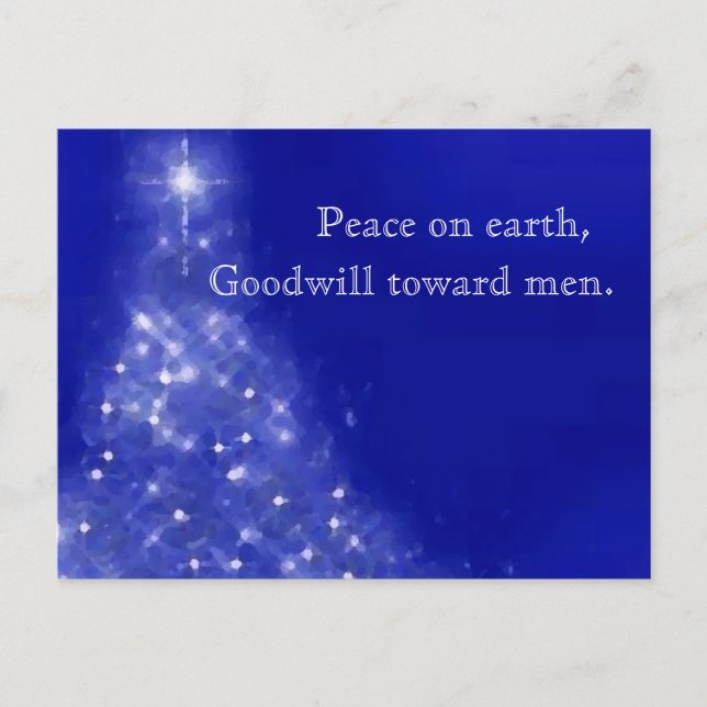 Festiva Postal de navidades (Anverso)