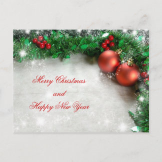 Festiva postal de navidades