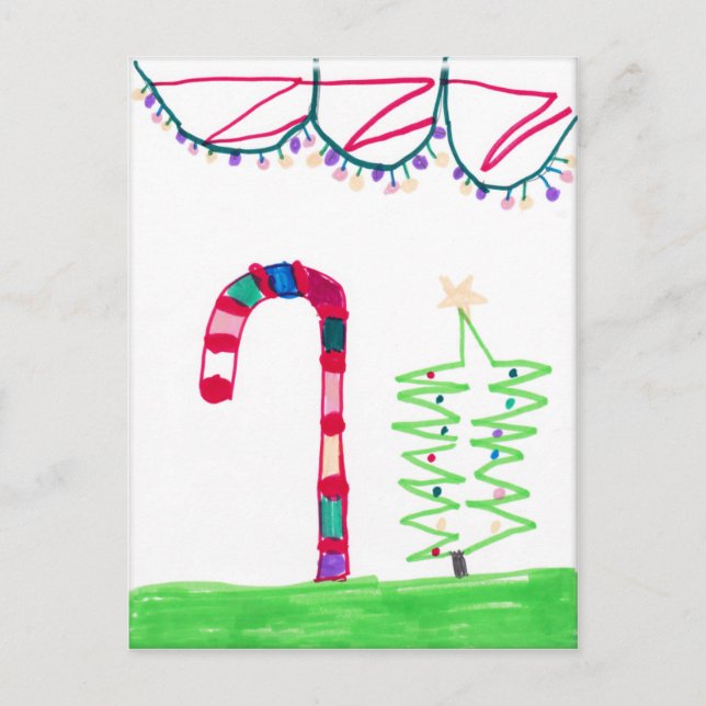 Festiva Postal de navidades (Anverso)
