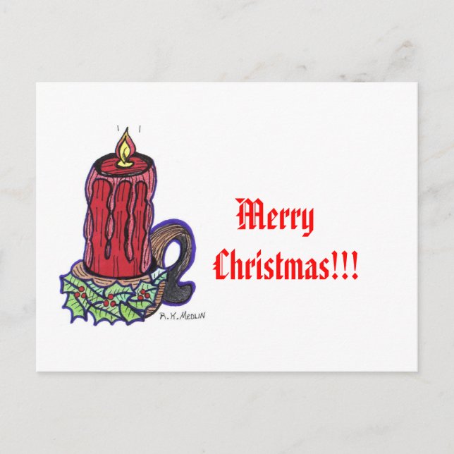 Festiva Postal de navidades (Anverso)