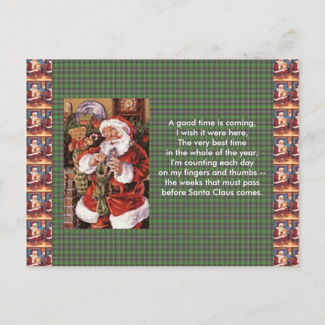 Festiva Postal de navidades (Anverso)