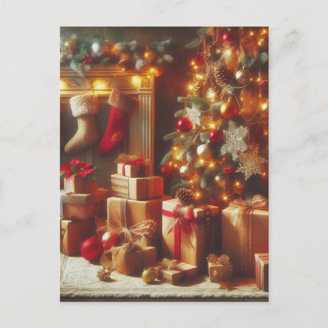 Festiva Postal de navidades (Anverso)