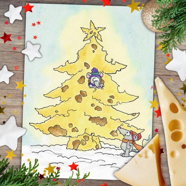 Festiva postal de NAVIDADES CHEESY por Nicole Janes (Subido por el creador)