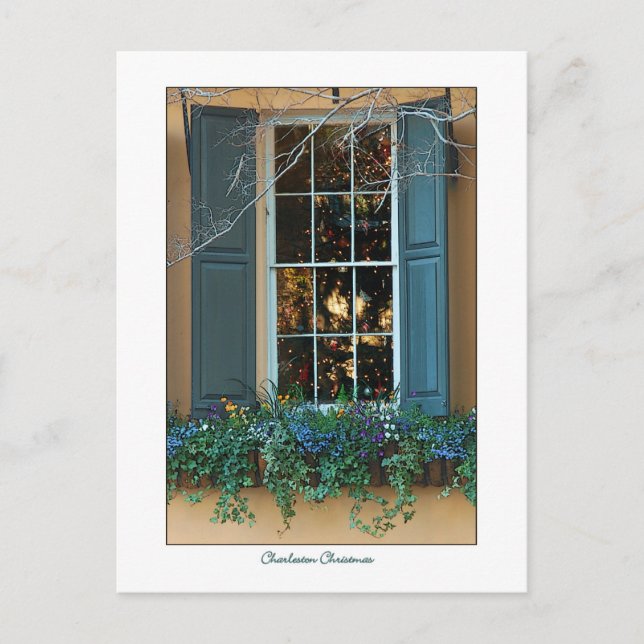 Festiva Postal de Navidades de Charleston (Anverso)