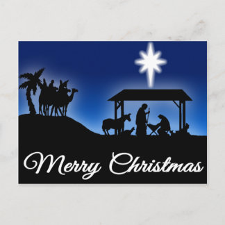 Festiva Postal de Navidades de la Natividad