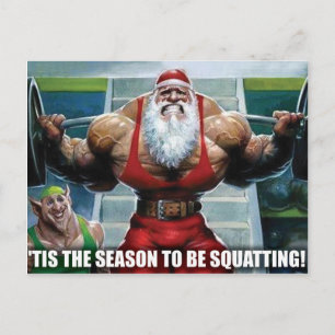 Festiva Postal de navidades - Motivación de gimnasio