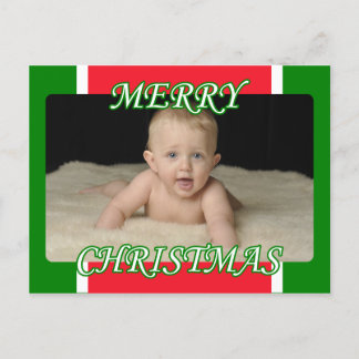 Festiva Postal de Navidades personalizados