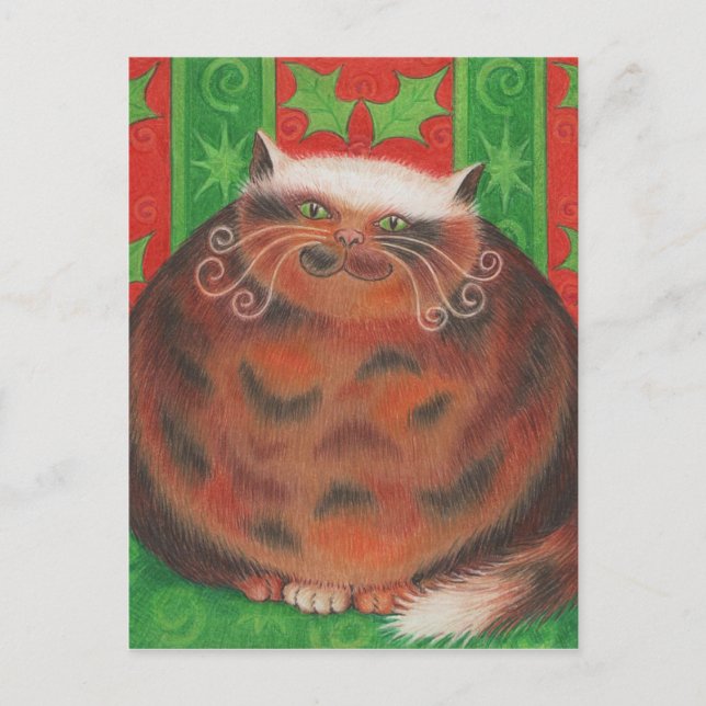 Festiva postal de navidades Pud (Anverso)