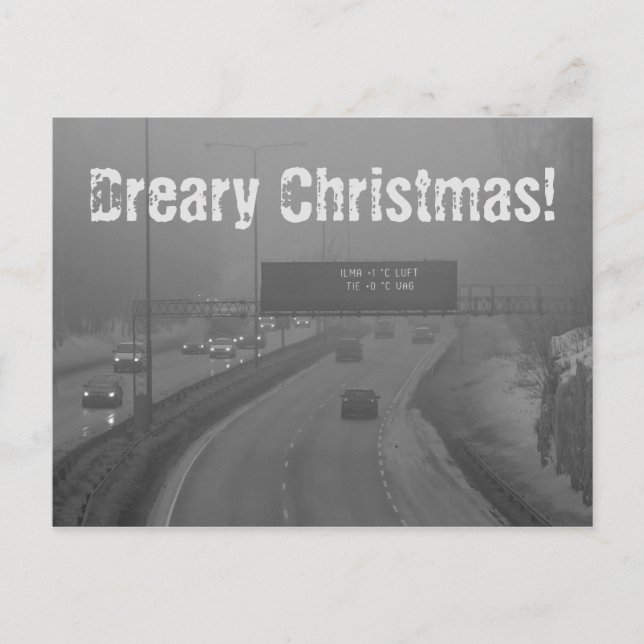 Festiva Postal de Navidades soñados (Anverso)