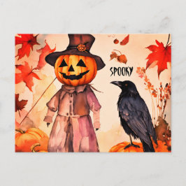 Festiva Postal de niebla de estilo chic de Shabby