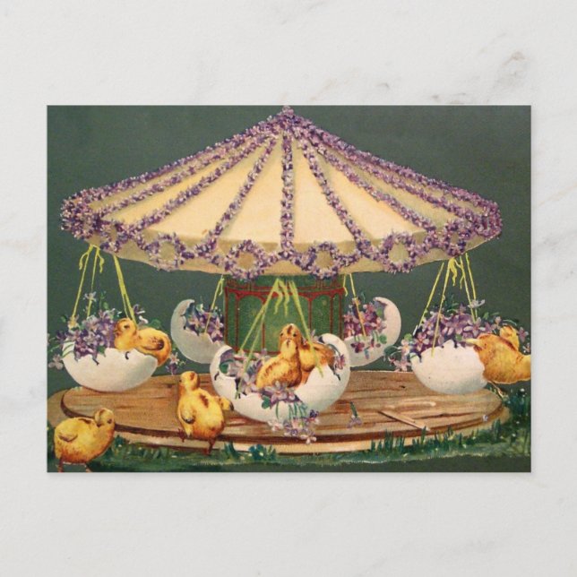 Festiva Postal de Pascua (Anverso)