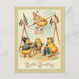 Festiva Postal de Pascua Vintage