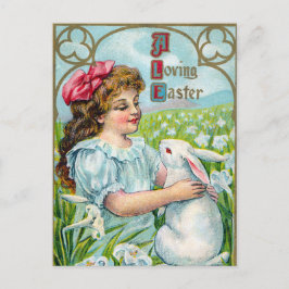 Festiva Postal de Pascua Vintage