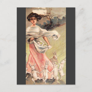 Festiva Postal de Pascua Vintage