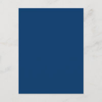 Postal de Personalizado azul de medianoche - Pedid