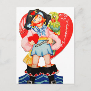 Festiva postal de San Valentín de San Valentín de los pira