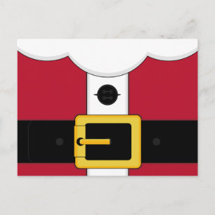 Festiva Postal de Santa Claus Suit