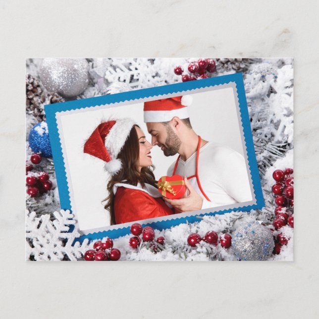 Festiva postal de su personalizado de FOTOS Navidades (Anverso)