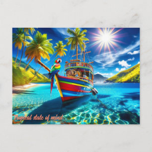 Festiva Postal de vacaciones