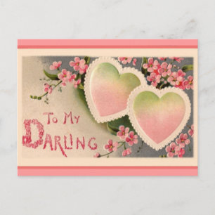 Festiva Postal de vacaciones de El día de San Valentín Vin