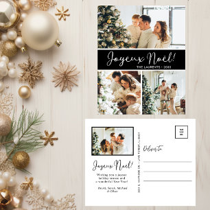 Festiva Postal de vacaciones de Joyeux Noel 4