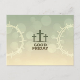 Festiva Postal de vacaciones de Viernes Santo