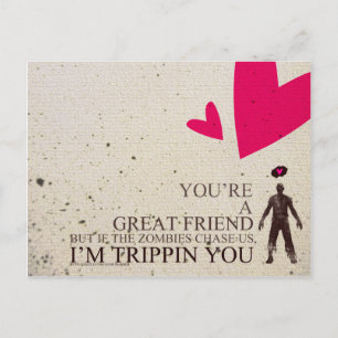 Festiva postal de Zombies valentines