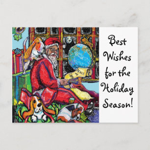 Festiva Postal del día de fiesta de GGBR - Santa y
