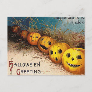 Festiva Postal del día de fiesta de la calabaza de