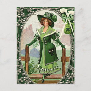 Festiva postal del Día de San Patricio