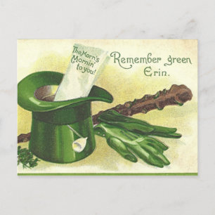 Festiva postal del Día de San Patricio