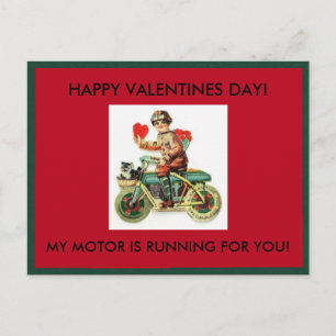 FESTIVA POSTAL DEL DÍA DE SAN VALENTÍN DE LA MOTOCICLETA