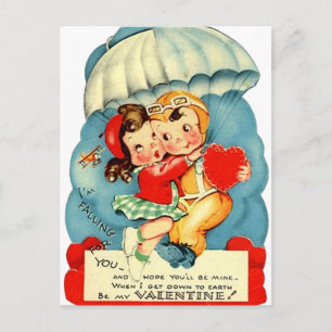 Festiva Postal del El día de San Valentín de la Fuerza Aér