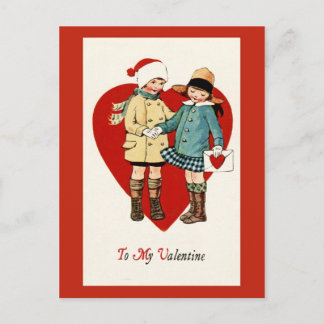 Festiva Postal del el día de San Valentín del diseño del