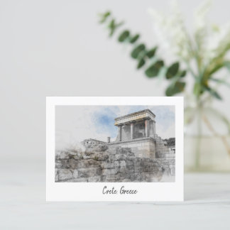 Festiva Postal del palacio de Knossos de época - Heraklion
