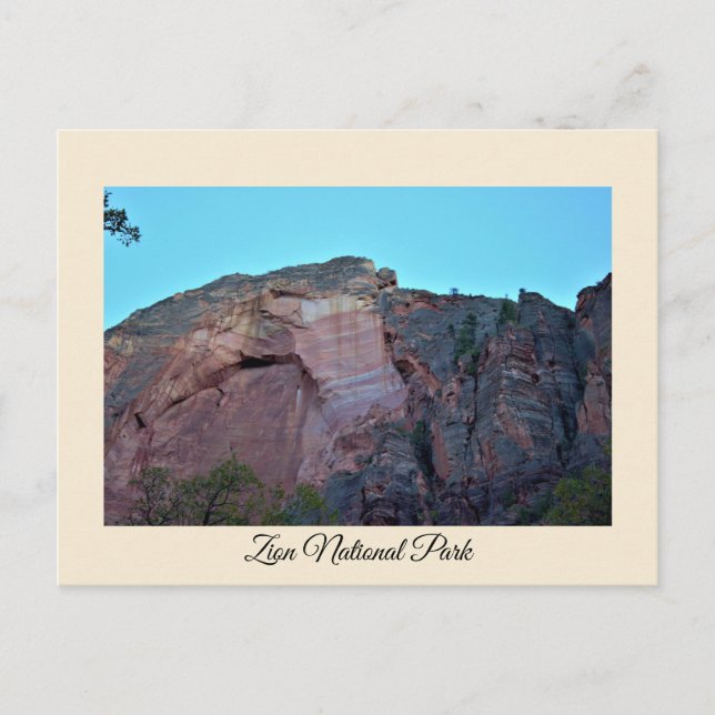 Festiva Postal del Parque Nacional de Zion (Anverso)