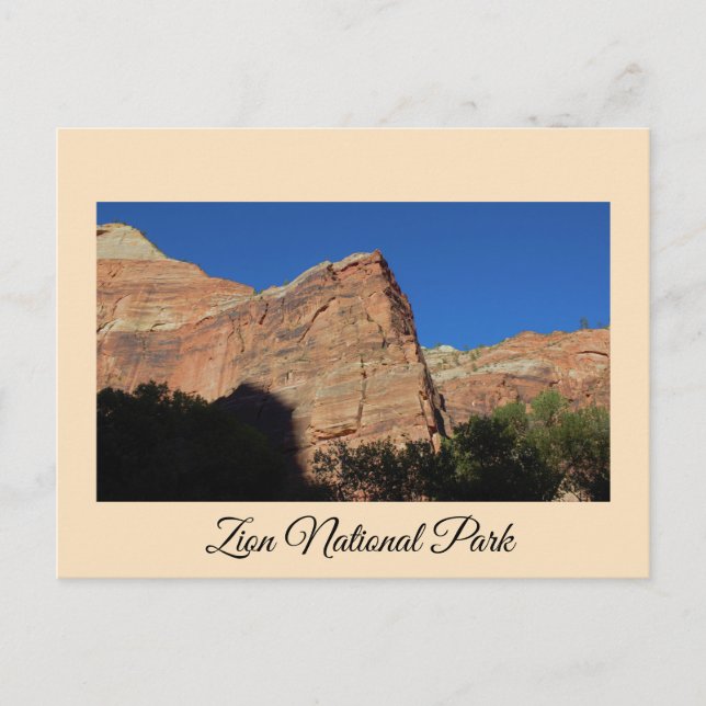 Festiva Postal del Parque Nacional de Zion (Anverso)