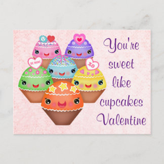 Festiva Postal El día de San Valentín de los pasteles de K