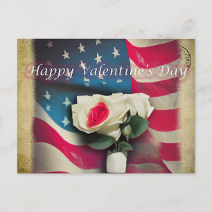 Festiva Postal el día de San Valentín para Patriots White 