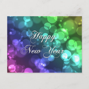 Festiva Postal feliz año nuevo