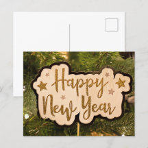Postal feliz año nuevo