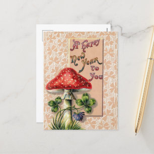 Festiva Postal Feliz Año Nuevo