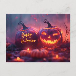 Festiva Postal feliz de Halloween