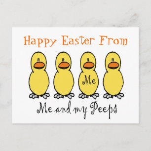 Festiva Postal feliz de Pascua