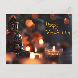 Festiva Postal feliz Día de Vesak