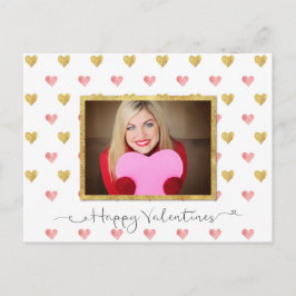 Festiva Postal fotográfica con guión de día de San Valentí